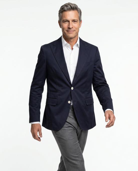  브루넬로 쿠치넬리 자켓 i238464 NAVY - BRUNELLO CUCINELLI