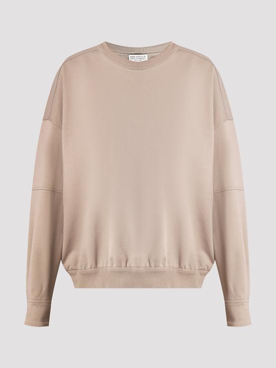  브루넬로 쿠치넬리 긴팔 티셔츠 i254731 BEIGE