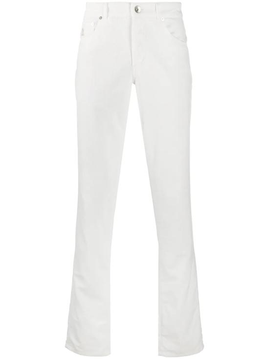  브루넬로 쿠치넬리 데님 팬츠 i131576 WHITE