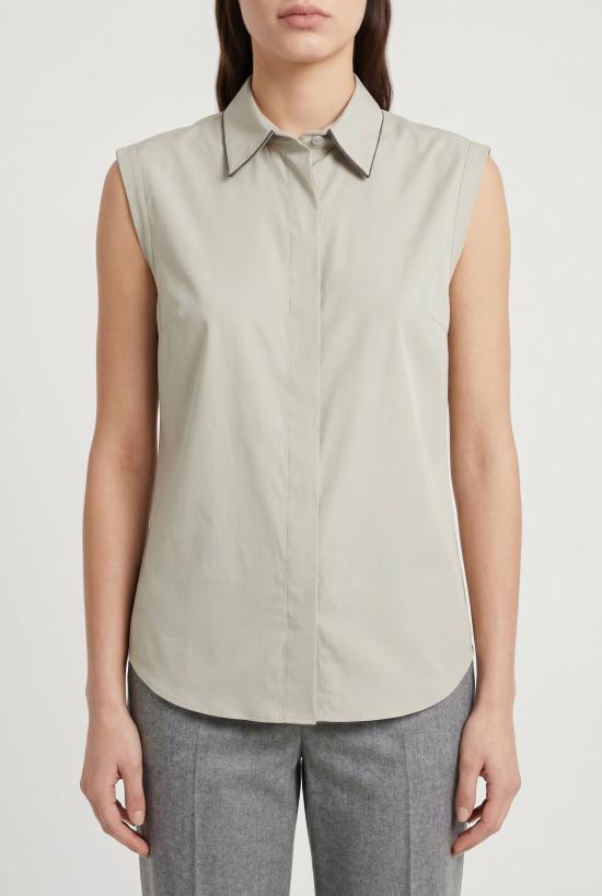  브루넬로 쿠치넬리 셔츠 i257845 BEIGE
