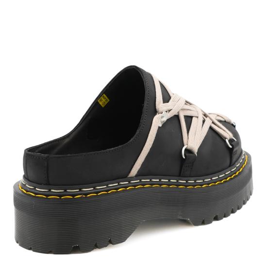 26FW 릭오웬스 X 닥터마틴 릭오웬스 X 닥터마틴 뮬 슬리퍼 DW02F1815600109 Black - RICK OWENS X DR. MARTENS