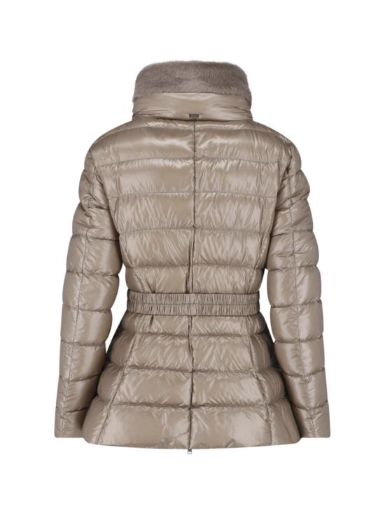 26FW 에르노 클라우디아 쇼트 다운 자켓 PI0485DIC M05 12017Z2600 Brown - HERNO