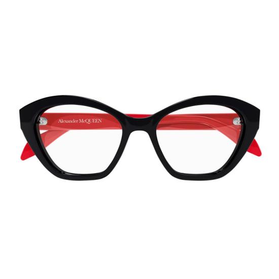  알렉산더 맥퀸 안경 AM0360O003 BLACK - ALEXANDER MCQUEEN