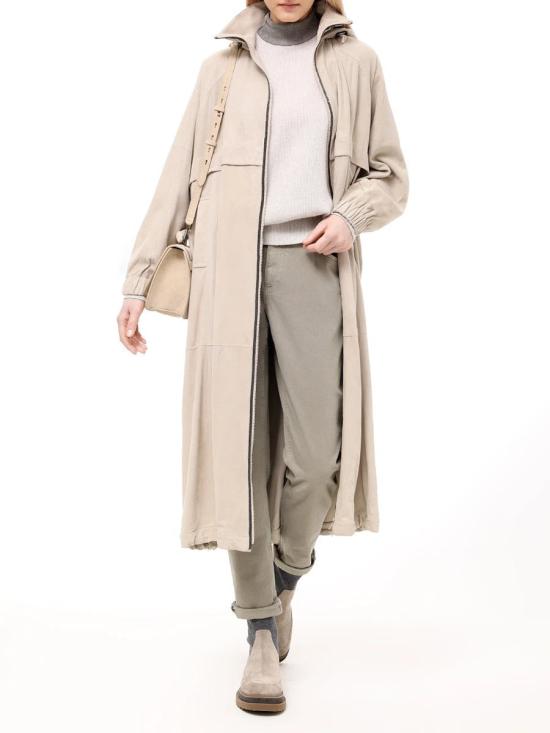  브루넬로 쿠치넬리 코트 i250012 BEIGE - BRUNELLO CUCINELLI