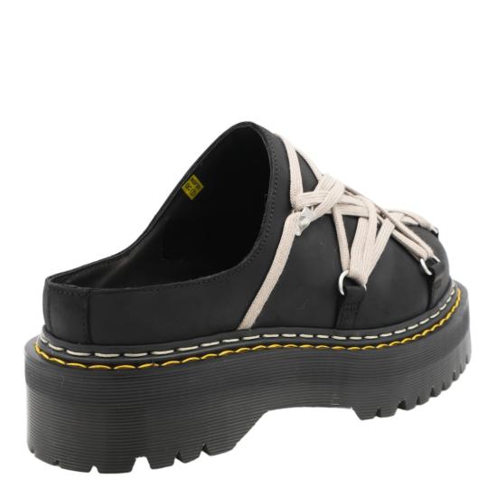 26FW 릭오웬스 X 닥터마틴 릭오웬스 X 닥터마틴 뮬 슬리퍼 DW02F1815600109 Black - RICK OWENS X DR. MARTENS