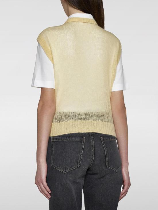  브루넬로 쿠치넬리 스웨터 i262081 YELLOW - BRUNELLO CUCINELLI