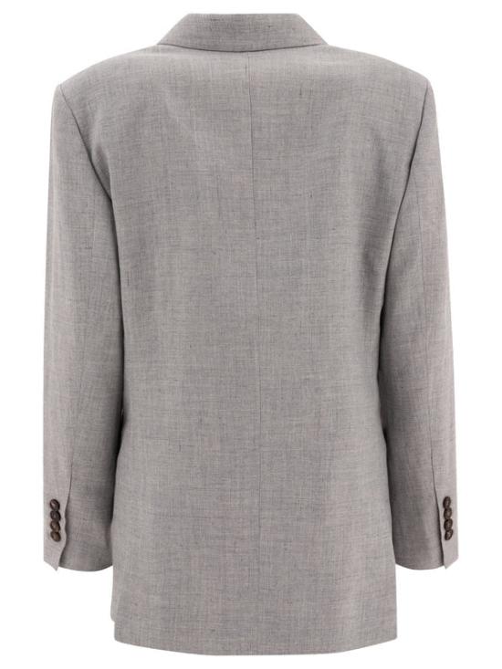  브루넬로 쿠치넬리 자켓 i187507 GRAY - BRUNELLO CUCINELLI