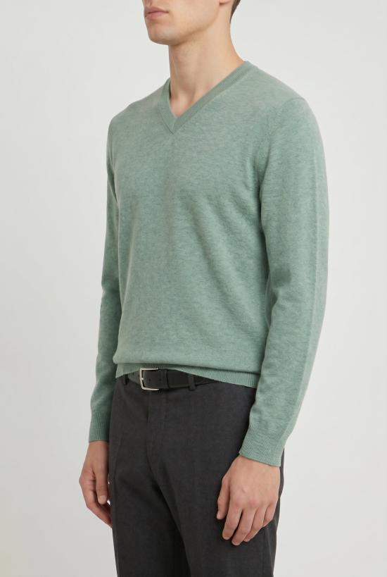  브루넬로 쿠치넬리 스웨터 i247887 GREEN - BRUNELLO CUCINELLI