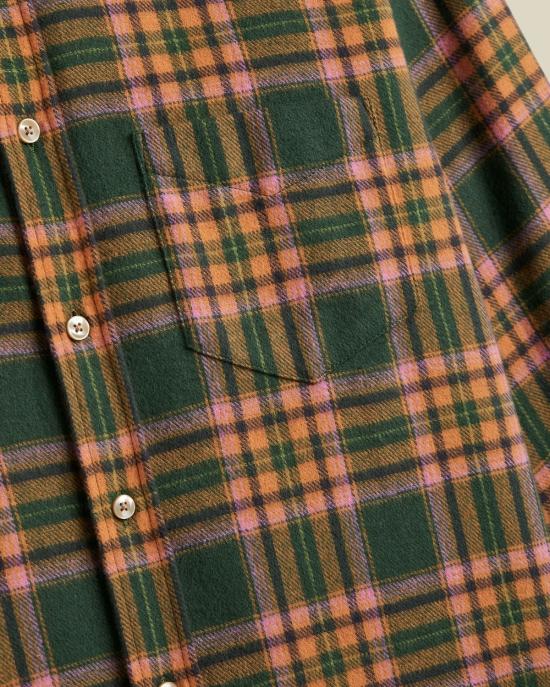  포르투기스플란넬 셔츠 포르투갈 플란넬 올리바라 체크 - PORTUGUESE FLANNEL