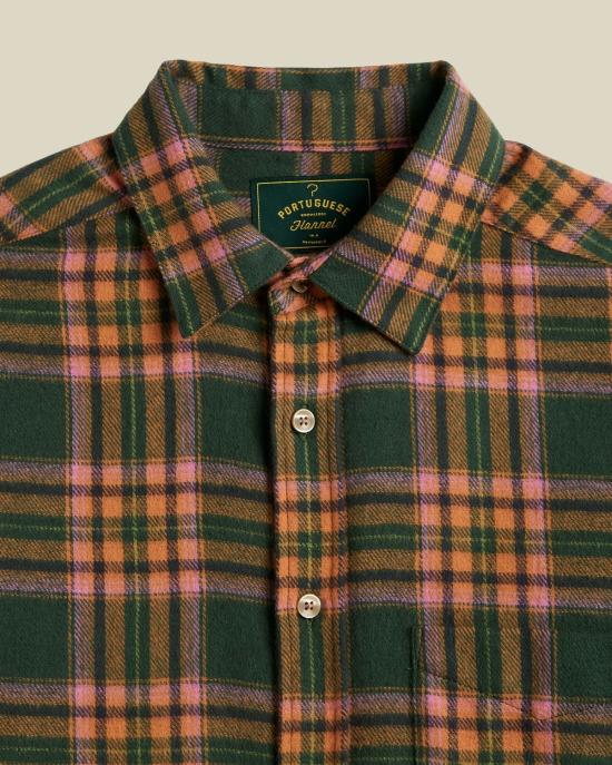  포르투기스플란넬 셔츠 포르투갈 플란넬 올리바라 체크 - PORTUGUESE FLANNEL