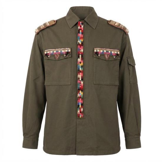  발렌티노 가라바니 자켓 8056097724307 OLIVE