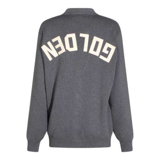 26FW 골든구스 코튼 버튼 가디건 GWP00950P00066260304 Grey - GOLDEN GOOSE
