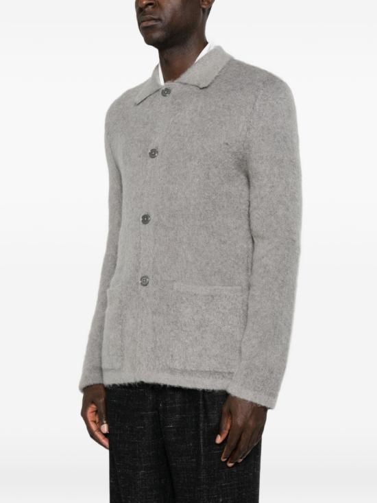 26FW 엠포리오 아르마니 가디건 EM006303 AF29804M8012 GREY - EMPORIO ARMANI