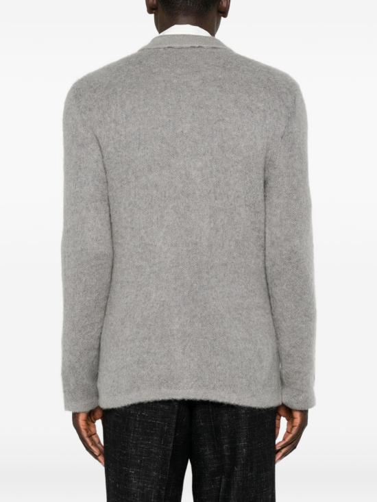 26FW 엠포리오 아르마니 가디건 EM006303 AF29804M8012 GREY - EMPORIO ARMANI