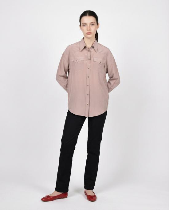 브루넬로 쿠치넬리 셔츠 i193840 BEIGE