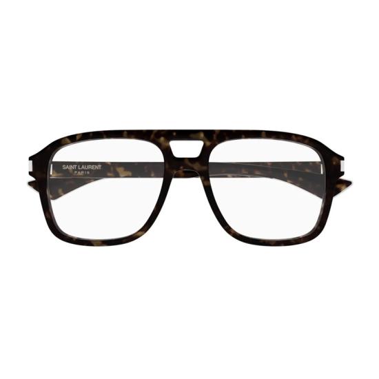  생로랑 안경 SL881OPT002 BROWN - SAINT LAURENT