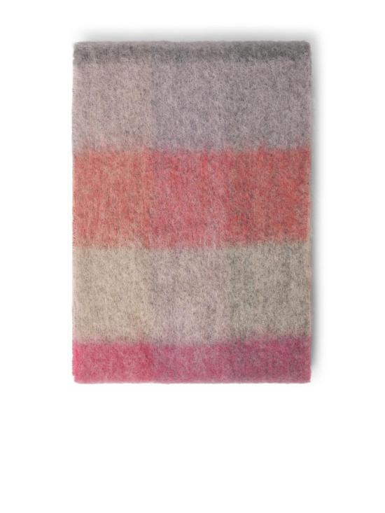  아크네 스튜디오 모헤어 체크 머플러 CA0084 BOB Pink - ACNE STUDIOS