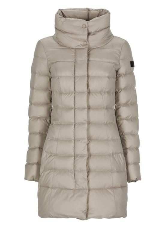 26FW 페트레이 솝착 MQN 03 하이칼라 슬림핏 롱 다운 재킷 PED545601181967852 Grey