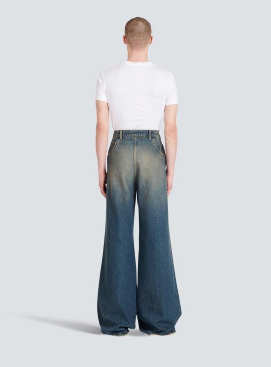  발망 데님 팬츠 i127141 BLUE - BALMAIN