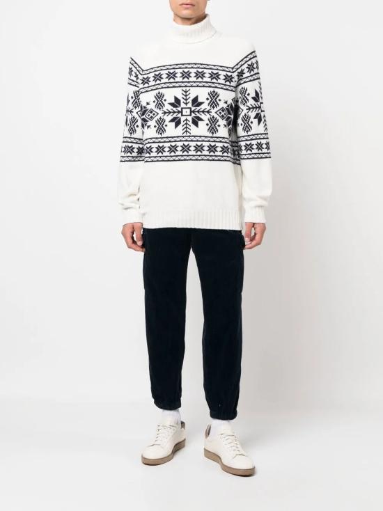  브루넬로 쿠치넬리 스웨터 i84823 WHITE - BRUNELLO CUCINELLI