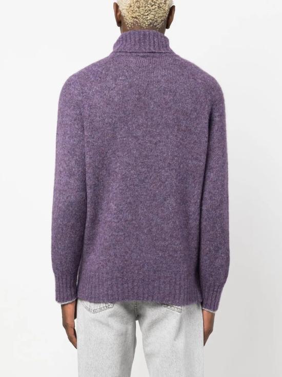  브루넬로 쿠치넬리 스웨터 i131486 PURPLE - BRUNELLO CUCINELLI