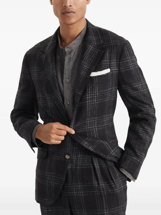  브루넬로 쿠치넬리 자켓 i238169 GRAY - BRUNELLO CUCINELLI