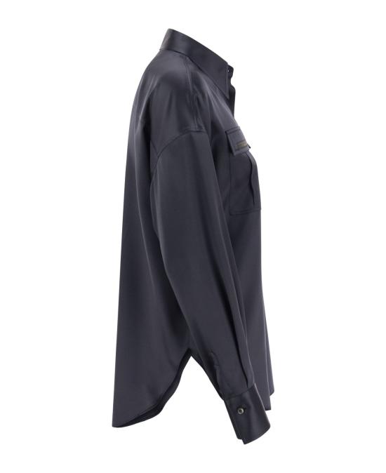  브루넬로 쿠치넬리 셔츠 i195692 NAVY - BRUNELLO CUCINELLI