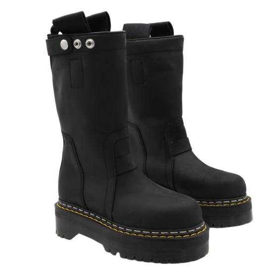 26FW 릭오웬스 X 닥터마틴 부츠 DM02F1814400109 Black - RICK OWENS X DR. MARTENS