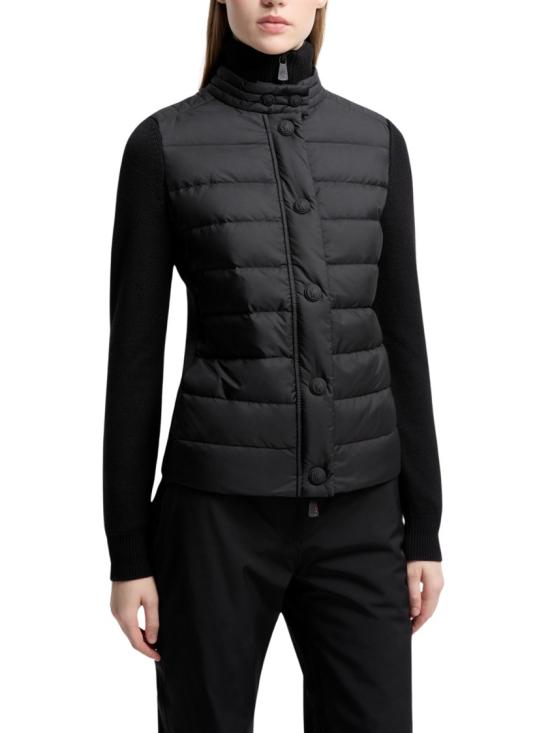 26FW 몽클레어 니트웨어 9B00011 A9462 Black - MONCLER
