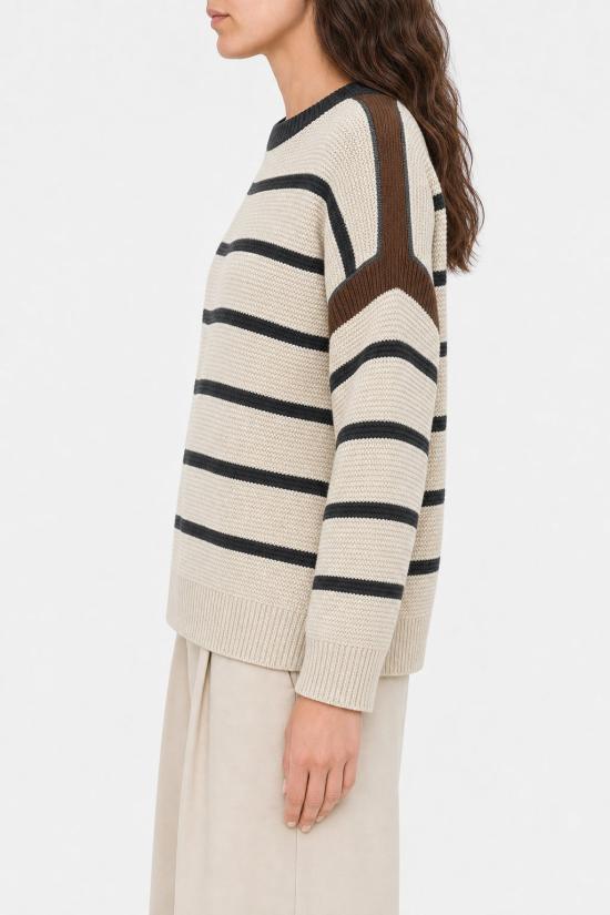  브루넬로 쿠치넬리 스웨터 i261905 BEIGE - BRUNELLO CUCINELLI