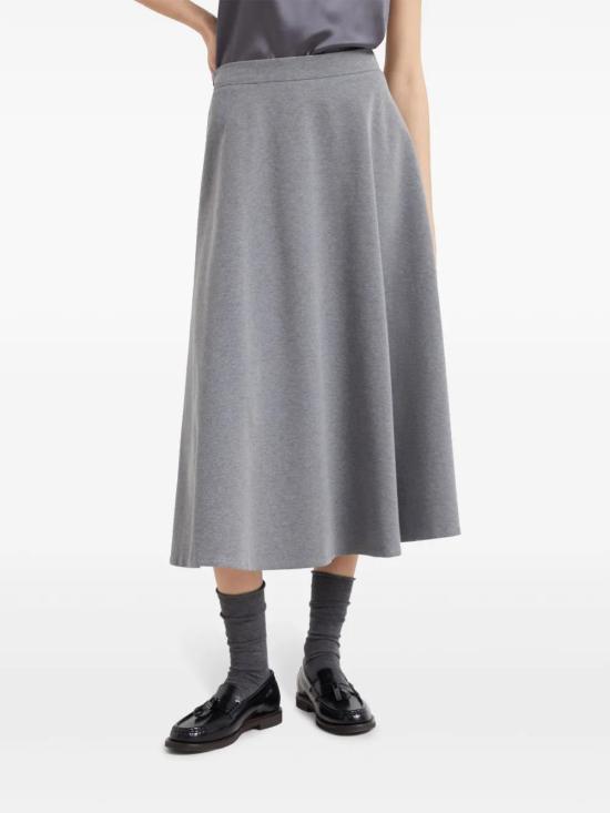  브루넬로 쿠치넬리 스커트 i199178 GRAY - BRUNELLO CUCINELLI