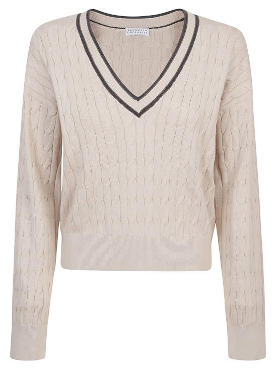  브루넬로 쿠치넬리 스웨터 i261683 BEIGE