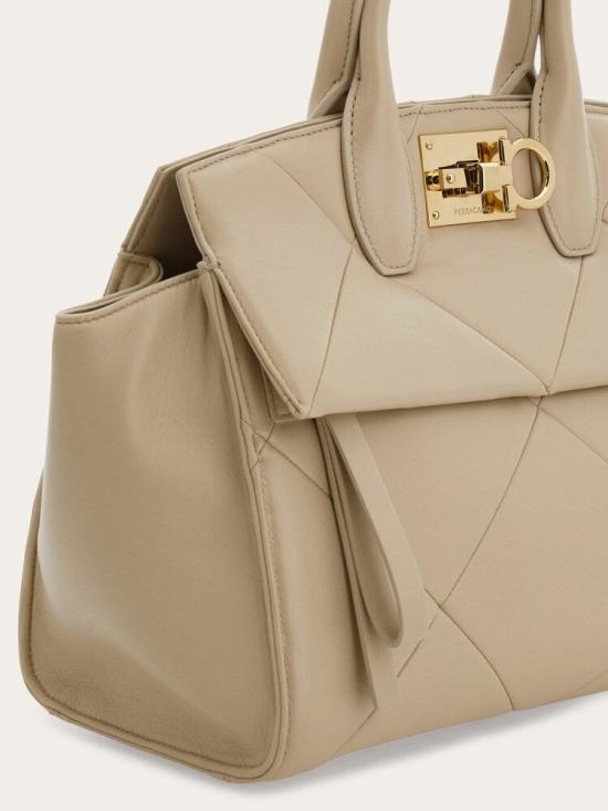  살바토레 페라가모 토트백 i266962 BEIGE - SALVATORE FERRAGAMO