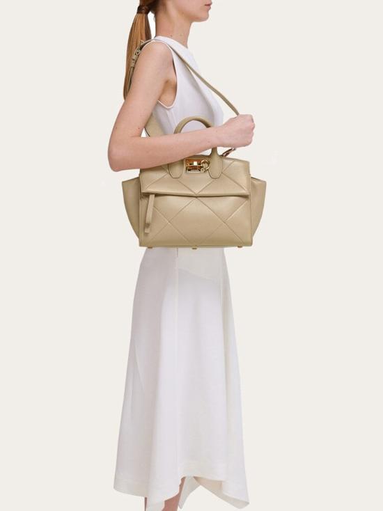  살바토레 페라가모 토트백 i266962 BEIGE - SALVATORE FERRAGAMO