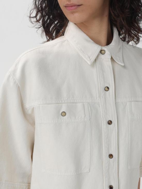  브루넬로 쿠치넬리 셔츠 i252189 OFF WHITE - BRUNELLO CUCINELLI