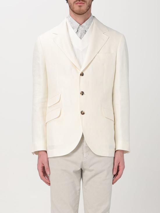  브루넬로 쿠치넬리 자켓 i238771 OFF WHITE