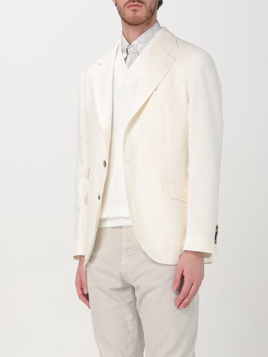  브루넬로 쿠치넬리 자켓 i238771 OFF WHITE - BRUNELLO CUCINELLI