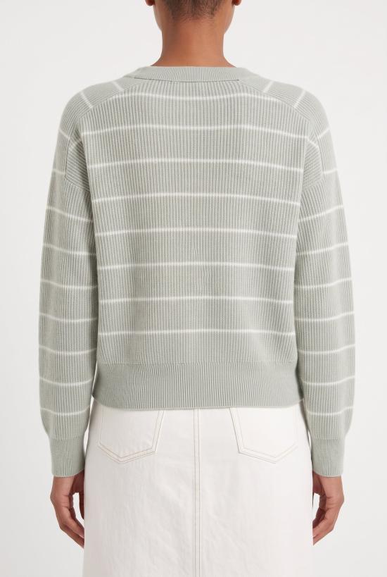  브루넬로 쿠치넬리 스웨터 i262816 LIGHT GREEN - BRUNELLO CUCINELLI