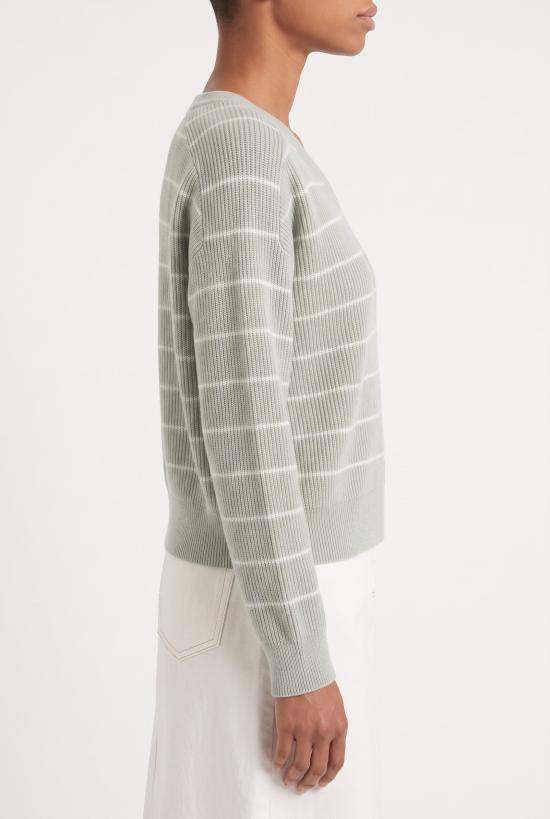  브루넬로 쿠치넬리 스웨터 i262816 LIGHT GREEN - BRUNELLO CUCINELLI