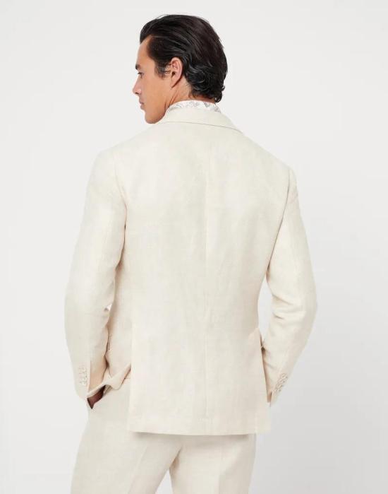  브루넬로 쿠치넬리 자켓 i114401 IVORY - BRUNELLO CUCINELLI