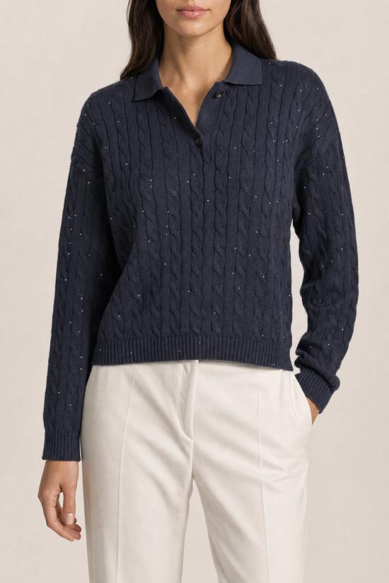  브루넬로 쿠치넬리 스웨터 i262764 NAVY