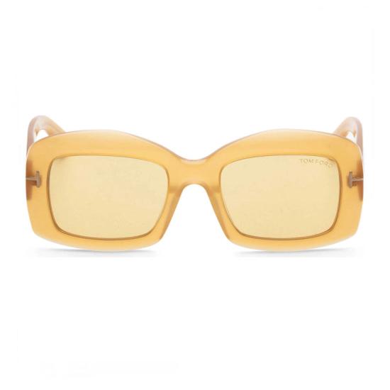  톰포드 VENETIA 베네치아 오버 프레임 선글라스 FT121801A YELLOW - TOMFORD