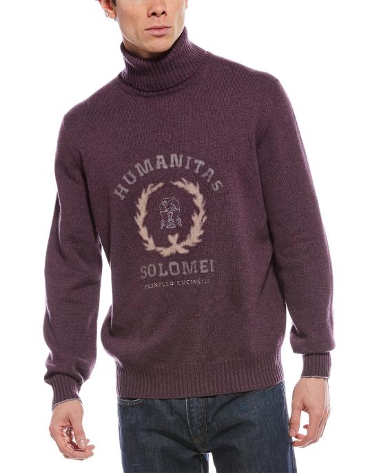  브루넬로 쿠치넬리 스웨터 i131471 PURPLE