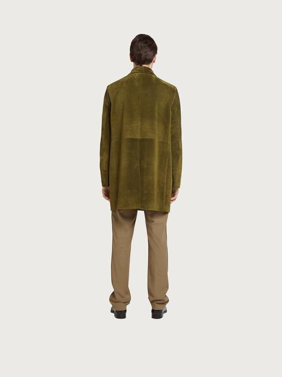  살바토레 페라가모 코트 8057453891978 GREEN - SALVATORE FERRAGAMO
