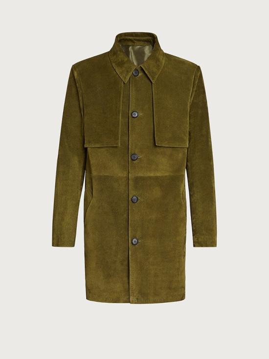  살바토레 페라가모 코트 8057453891978 GREEN - SALVATORE FERRAGAMO