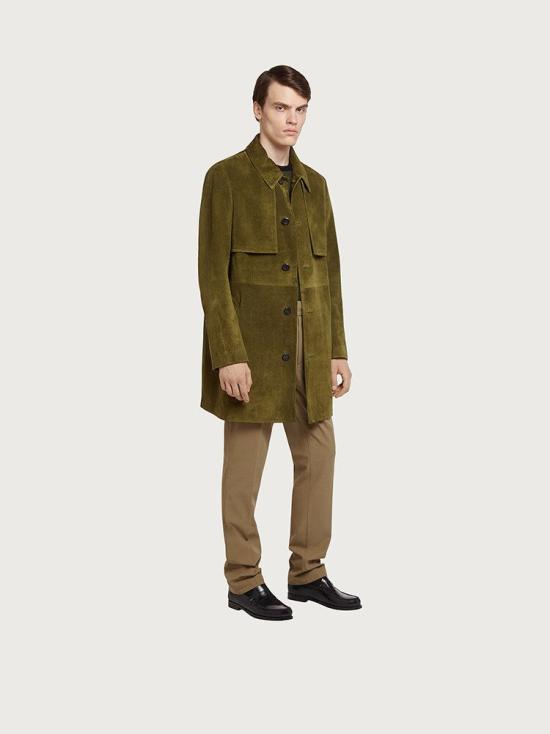  살바토레 페라가모 코트 8057453891978 GREEN - SALVATORE FERRAGAMO