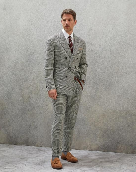  브루넬로 쿠치넬리 자켓 i301121 GREY - BRUNELLO CUCINELLI