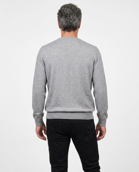  브루넬로 쿠치넬리 스웨터 i246073 GRAY - BRUNELLO CUCINELLI