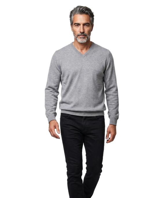  브루넬로 쿠치넬리 스웨터 i246073 GRAY - BRUNELLO CUCINELLI