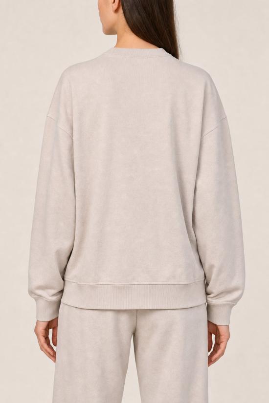  브루넬로 쿠치넬리 긴팔 티셔츠 i254646 BEIGE - BRUNELLO CUCINELLI